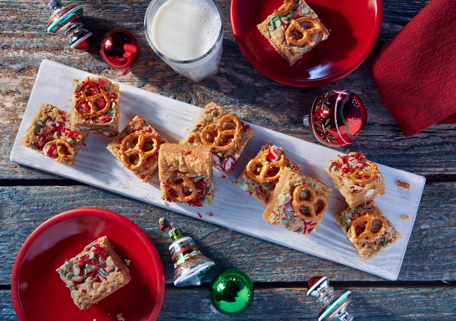 Featured image for “Reindeer Bait Blondies”